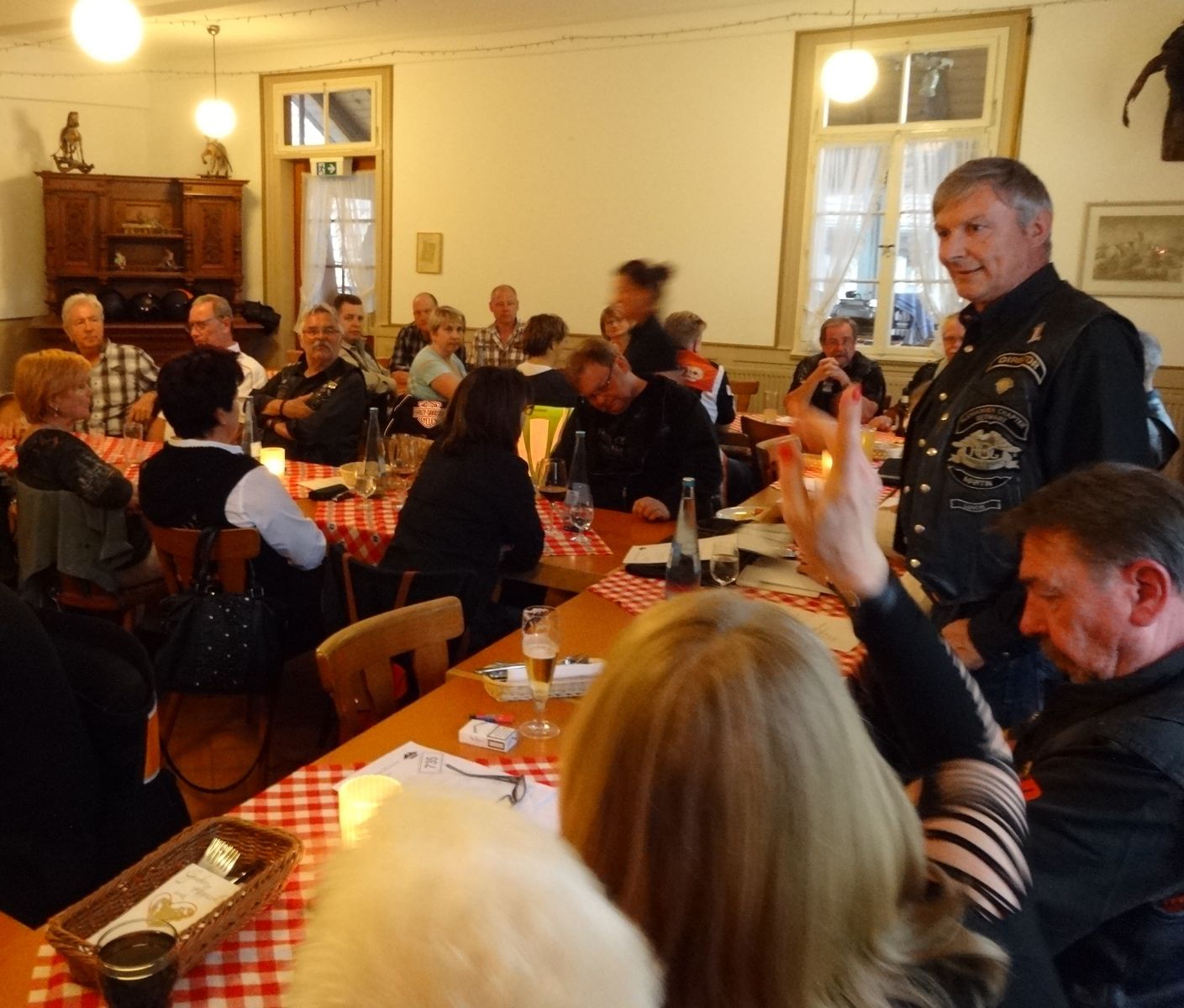 Martin´s  letzte Ansprache als Director